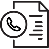 Phone quick guide icon
